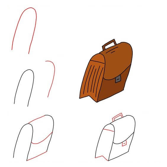 20 Einfach Und Sch n Tasche Zeichnen Ideen ZeichnenIdeen Com