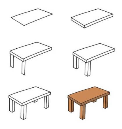 Zeichnen Lernen Tischideen (1)