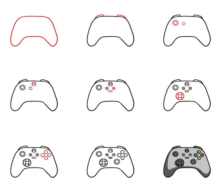 Xbox zeichnen ideen