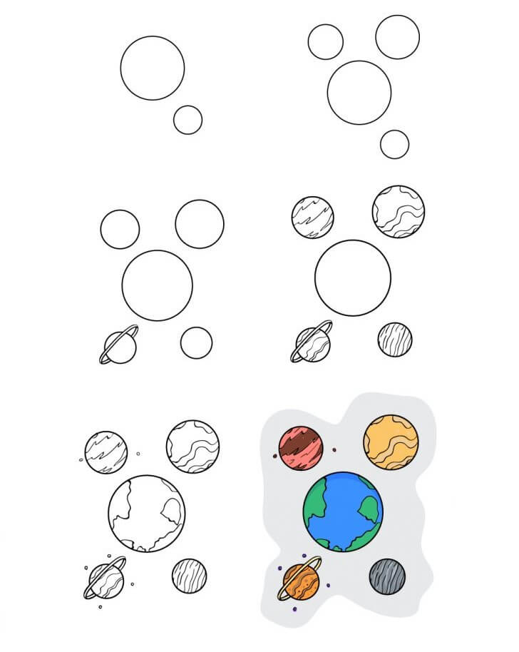 Planetarische Idee (12) zeichnen ideen