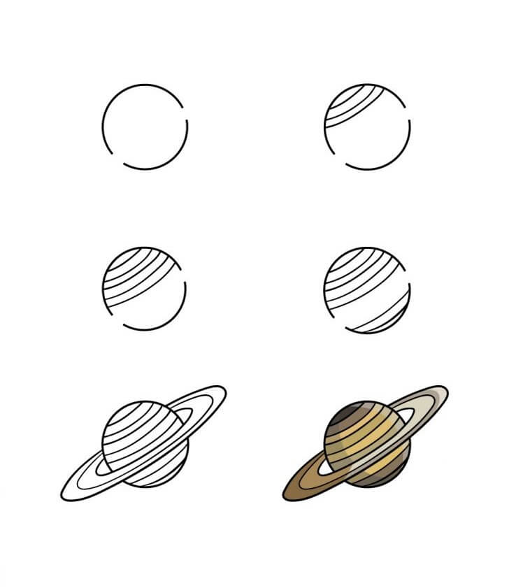 Zeichnen Lernen Planetarische Idee (13)