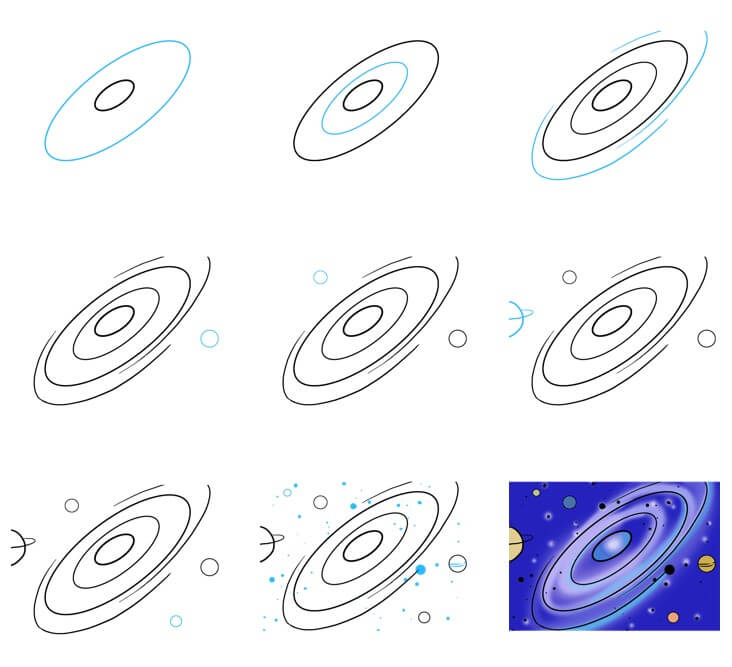 Zeichnen Lernen Planetarische Idee (14)