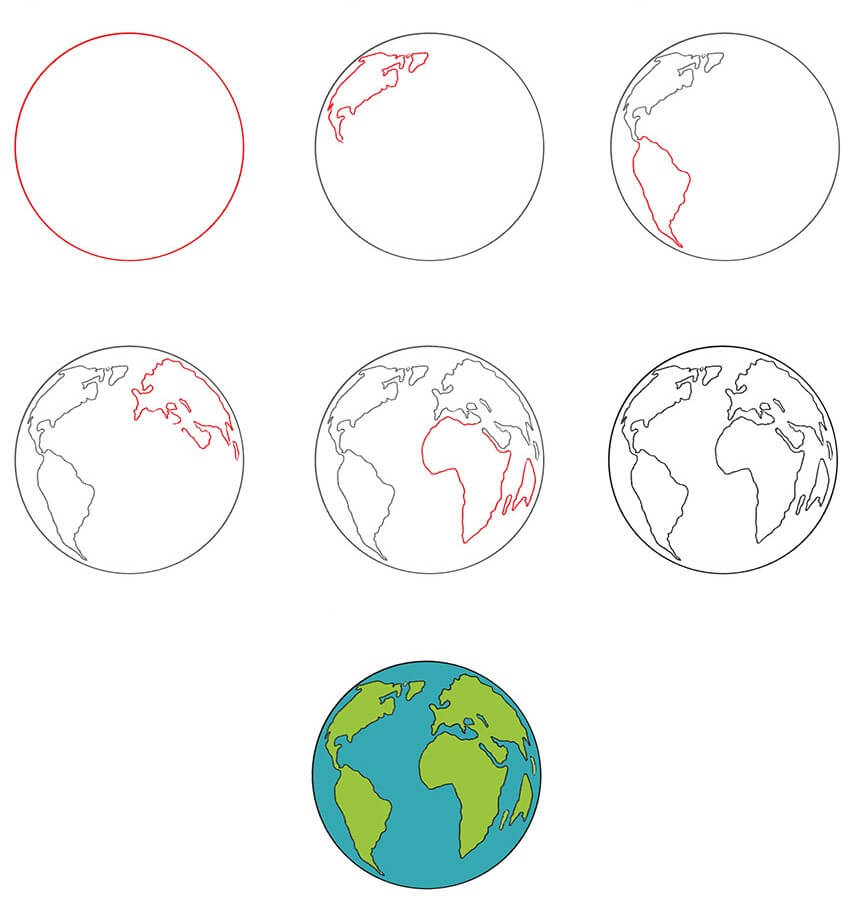 Planetarische Idee (6) zeichnen ideen