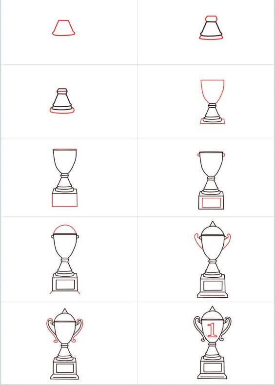 Trophäenidee (1) zeichnen ideen