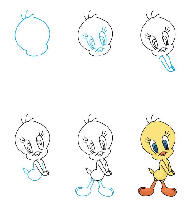 Tweety Bird-Idee (12) zeichnen ideen