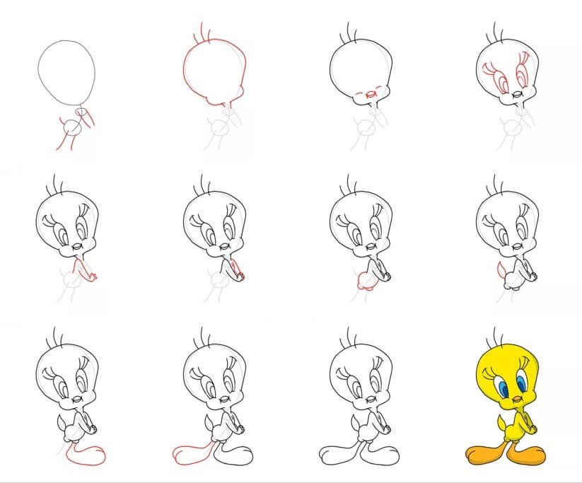 Tweety Bird-Idee (13) zeichnen ideen