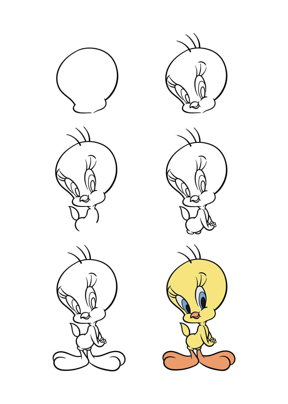 Tweety Bird-Idee (15) zeichnen ideen