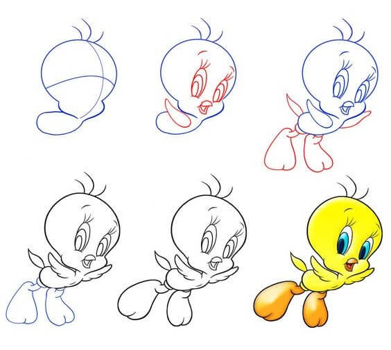 Tweety Bird-Idee (5) zeichnen ideen