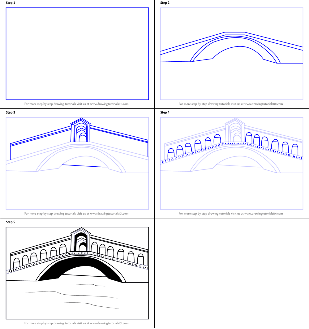 Zeichne eine einfache Brücke (6) zeichnen ideen