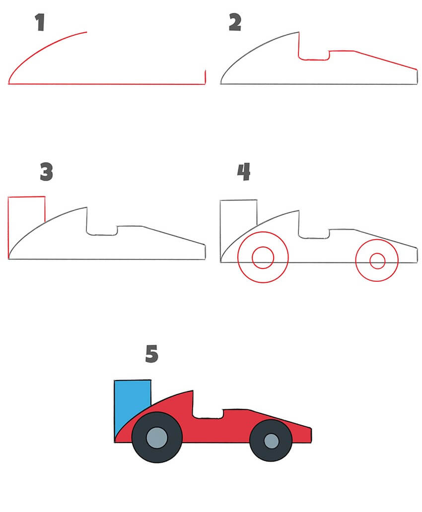 F1-Rennwagenkonzept (10) zeichnen ideen