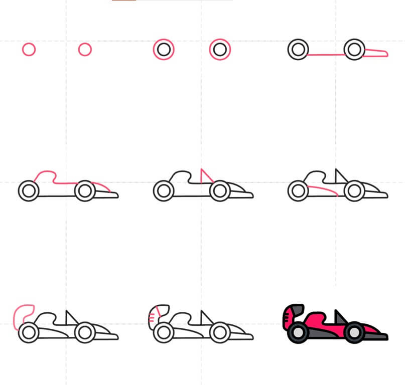 F1-Rennwagenkonzept (15) zeichnen ideen