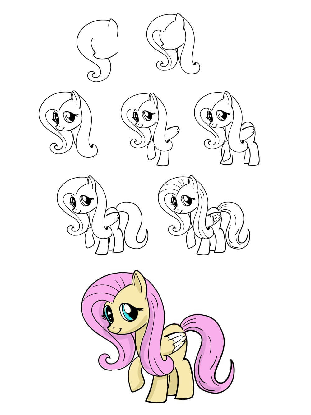 Fluttershy (1) zeichnen ideen