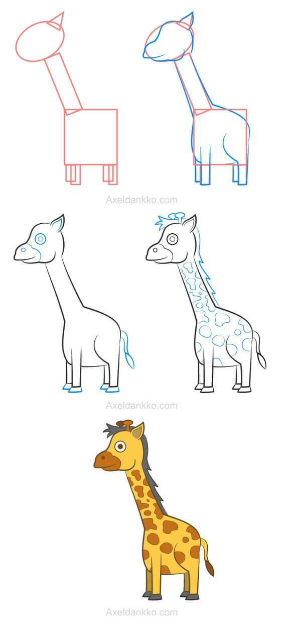 Giraffen-Idee (14) zeichnen ideen