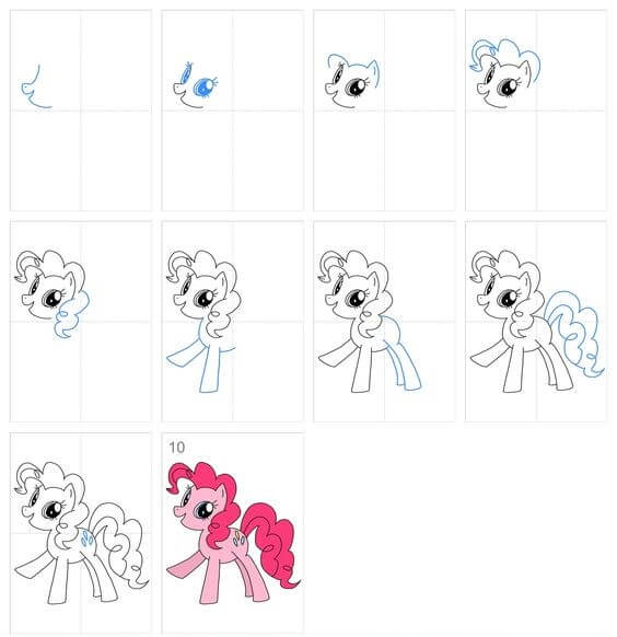 Pinkie Pie (1) zeichnen ideen