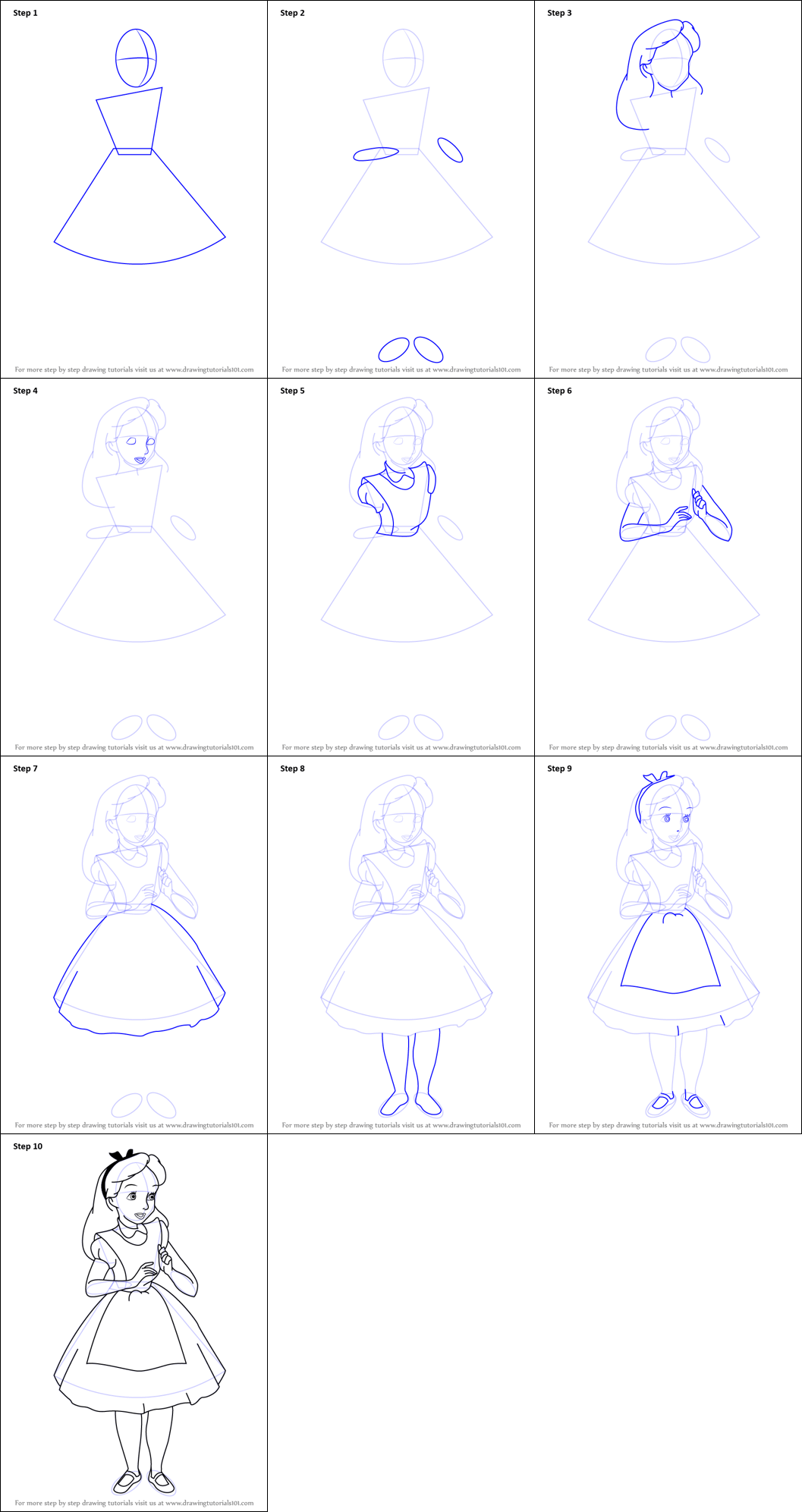 Alice im Wunderland-Ideen (12) zeichnen ideen