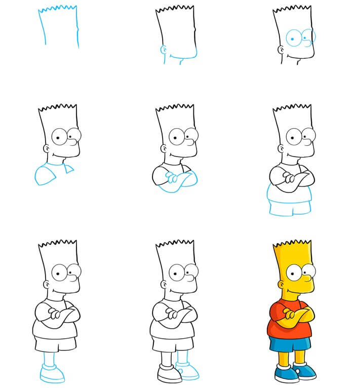 Bart simpson (6) zeichnen ideen