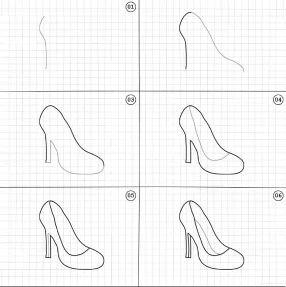 High-Heel-Ideen (3) zeichnen ideen