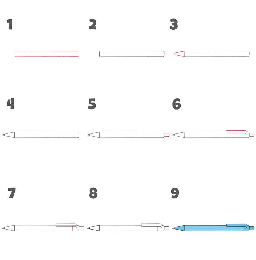 Zeichnen Lernen Stift ideen (4)