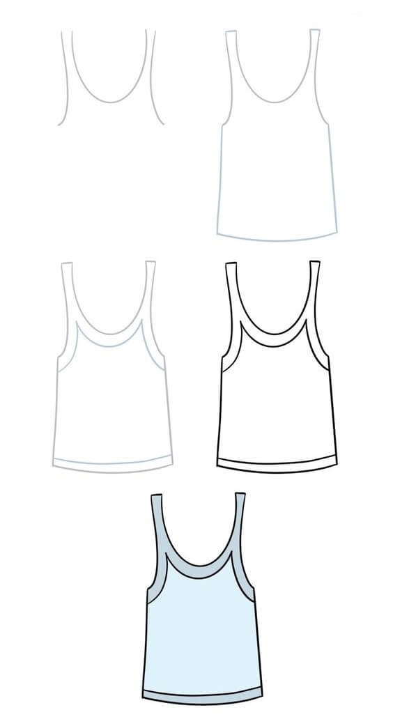 Zeichnen Lernen Tanktops (1)