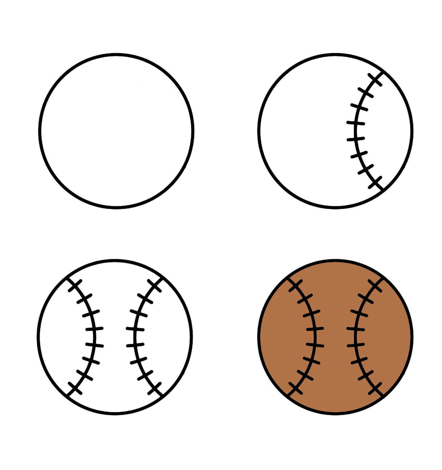 Zeichnen Lernen Baseball-Ideen (4)