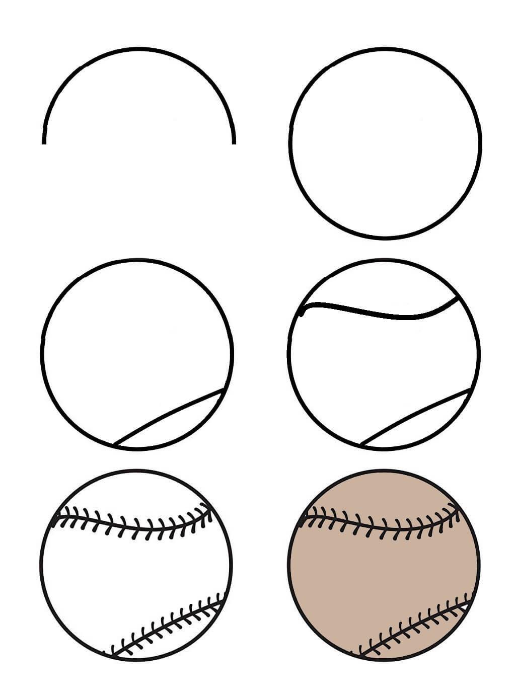 Zeichnen Lernen Baseball-Ideen (6)