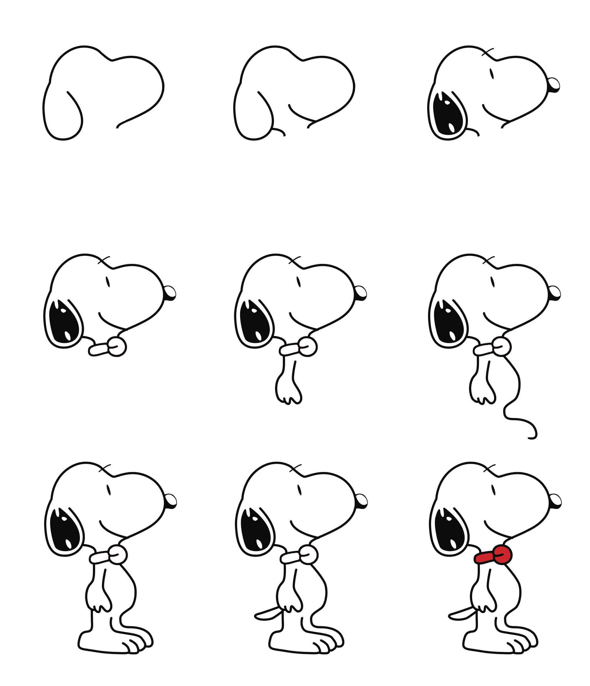 Snoopy Idee (10) zeichnen ideen