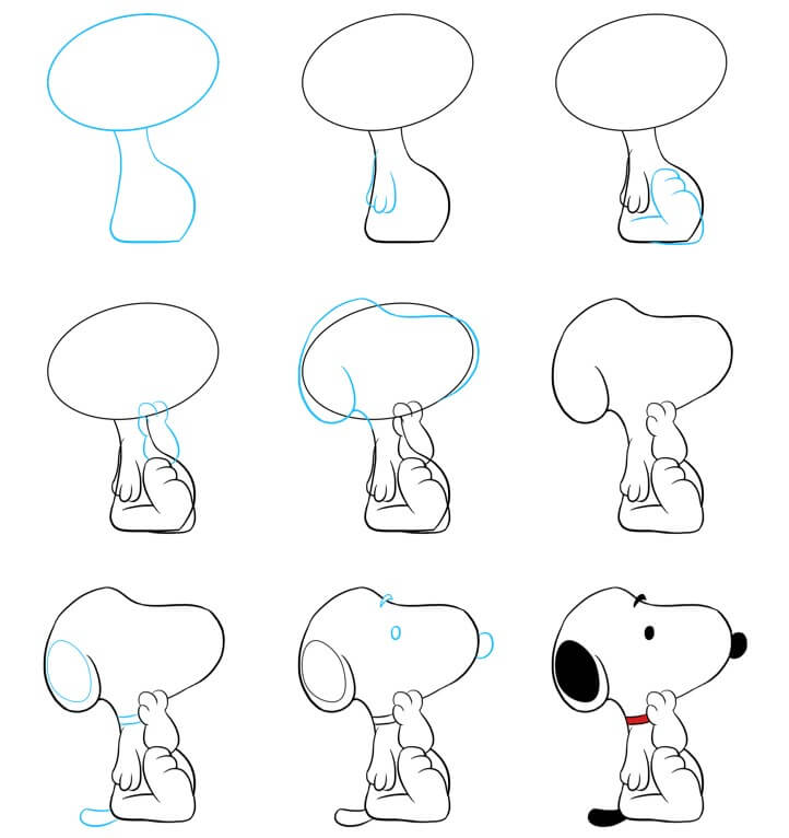 Snoopy Idee (15) zeichnen ideen