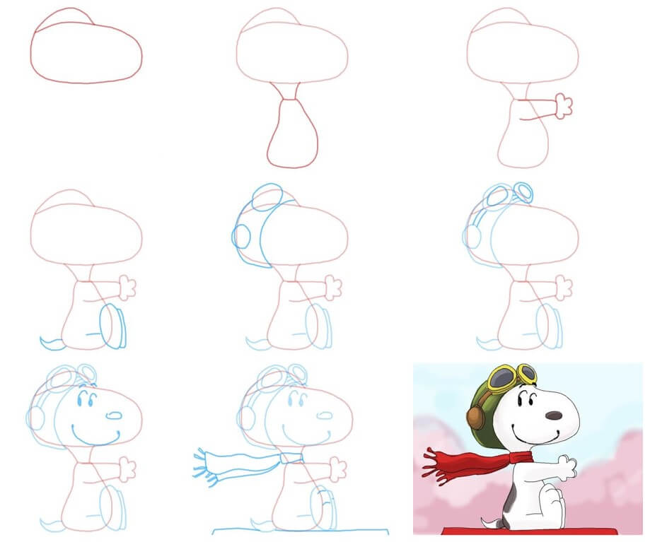 Snoopy Idee (25) zeichnen ideen