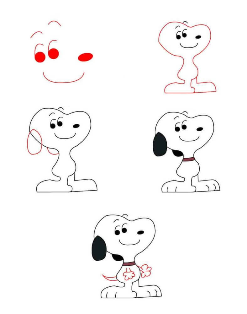 Snoopy Idee (26) zeichnen ideen