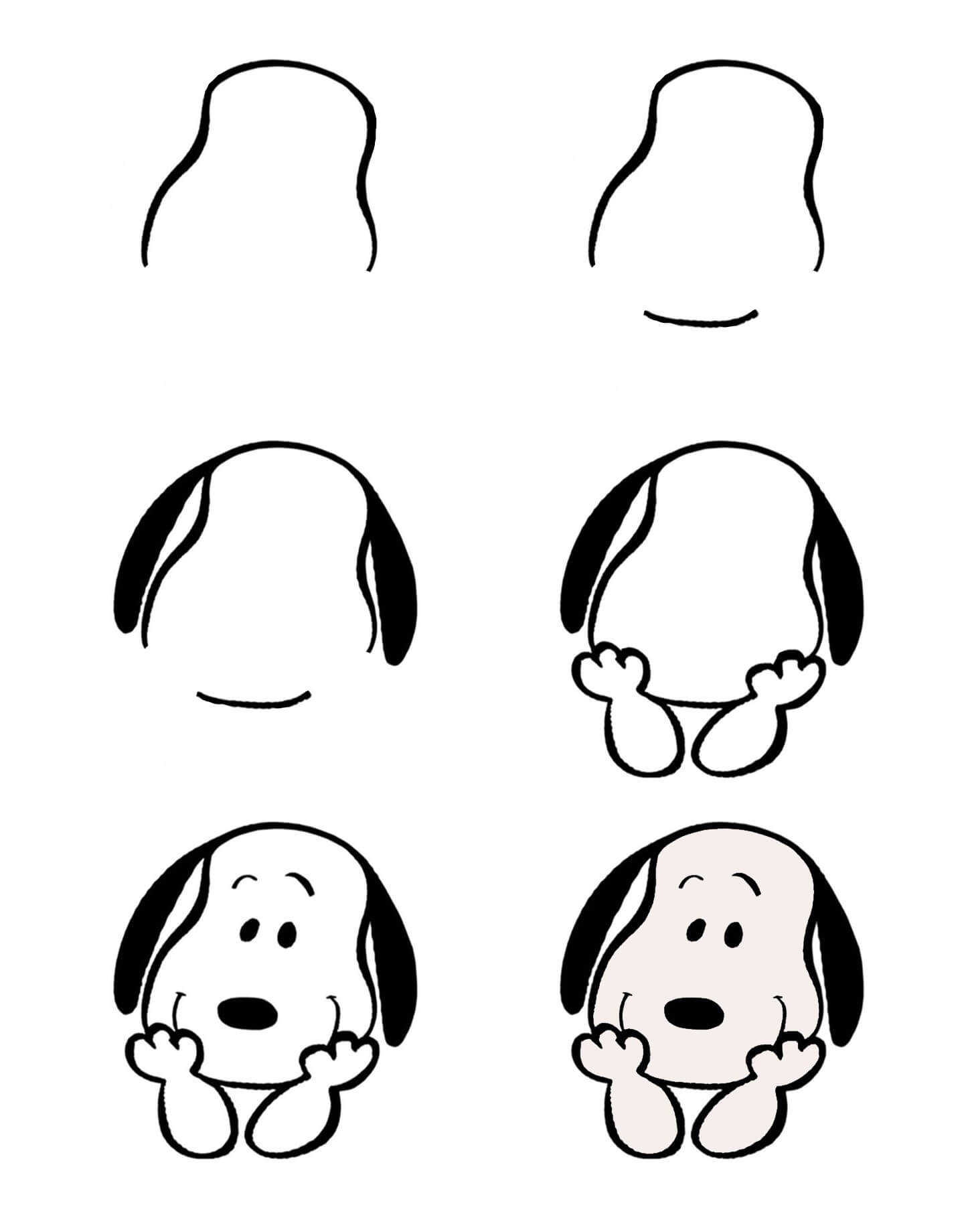 Snoopy Idee (30) zeichnen ideen