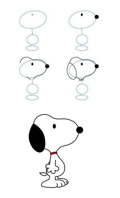 Snoopy Idee (5) zeichnen ideen