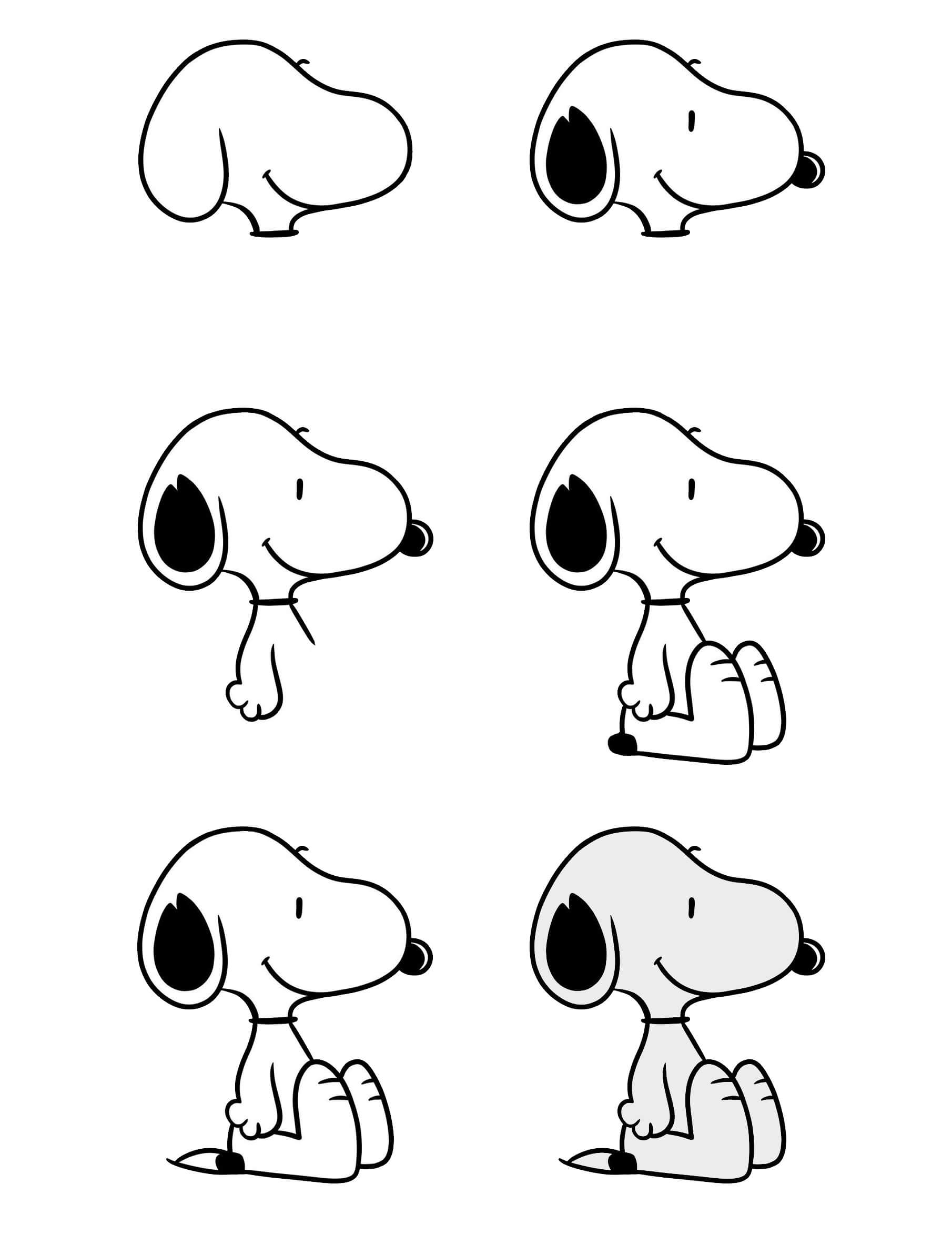 Snoopy Idee (6) zeichnen ideen