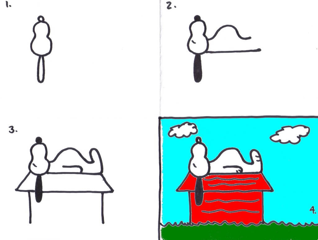 Snoopy Idee (7) zeichnen ideen