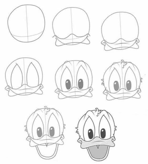 Donald-Duck-Ideen (20) zeichnen ideen