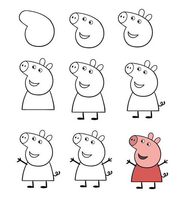 Peppa Wutz-Ideen (12) zeichnen ideen