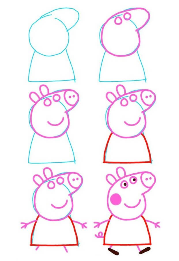 Peppa Wutz-Ideen (14) zeichnen ideen