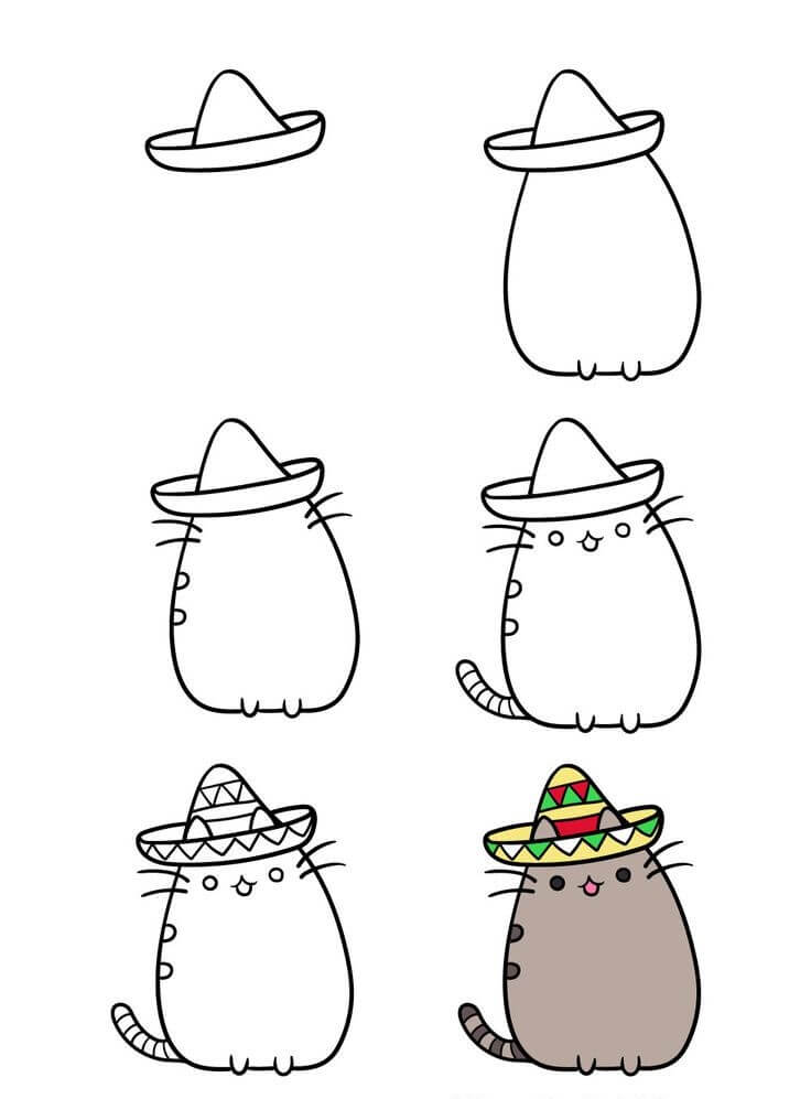 Pusheen Idee (1) zeichnen ideen