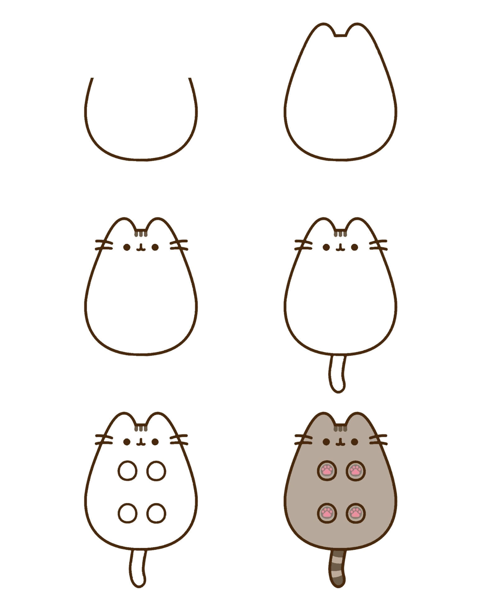 Pusheen Idee (14) zeichnen ideen