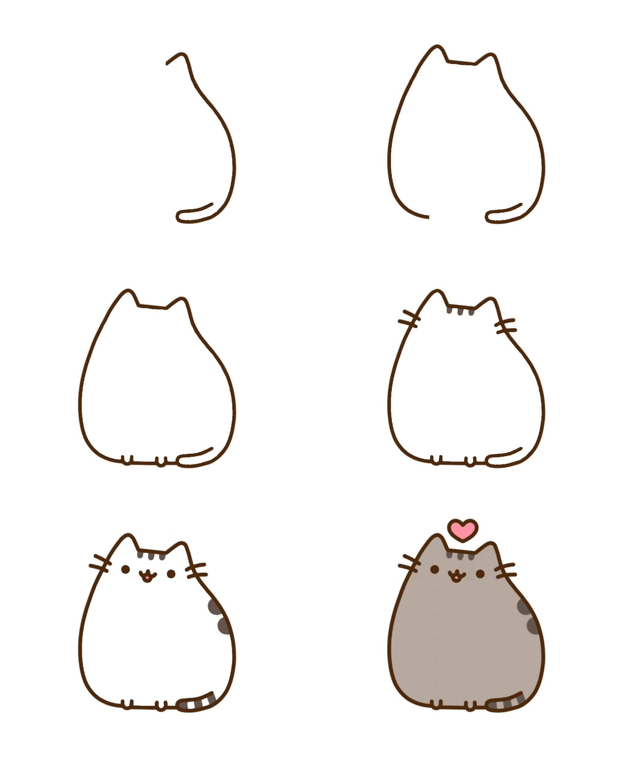 Pusheen Idee (15) zeichnen ideen