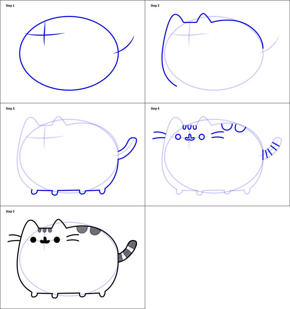 Pusheen Idee (9) zeichnen ideen