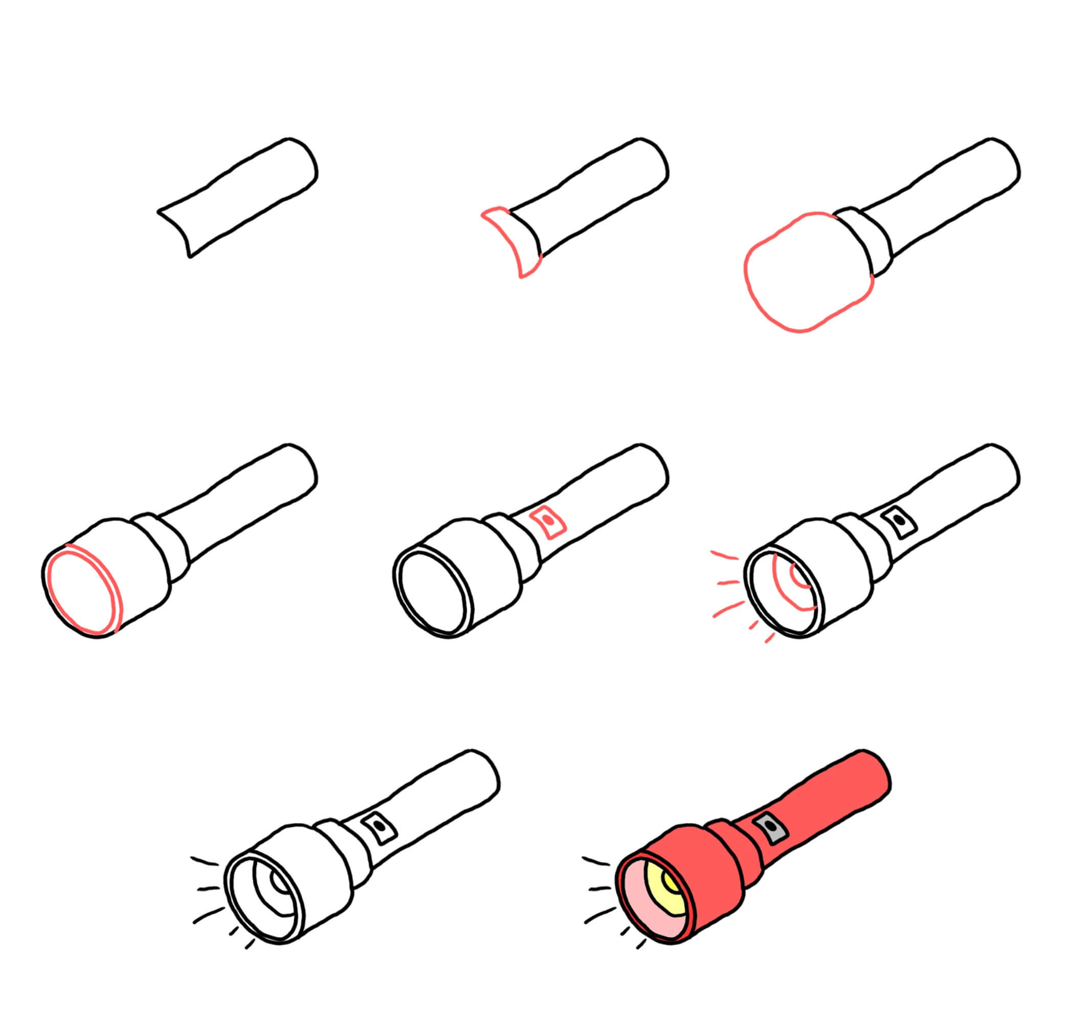 Taschenlampen-Idee (5) zeichnen ideen