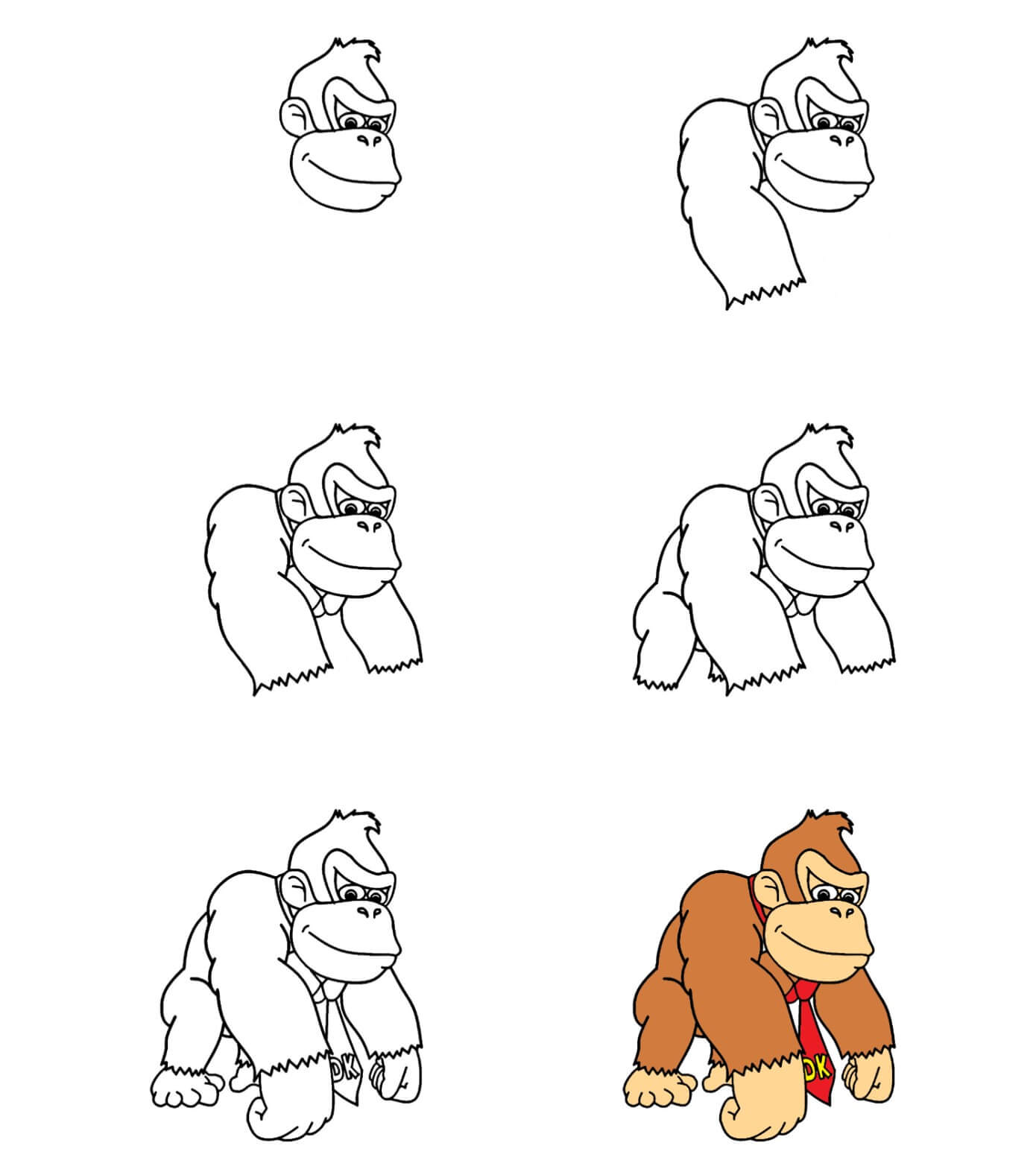 Donkey Kong Idee (1) zeichnen ideen