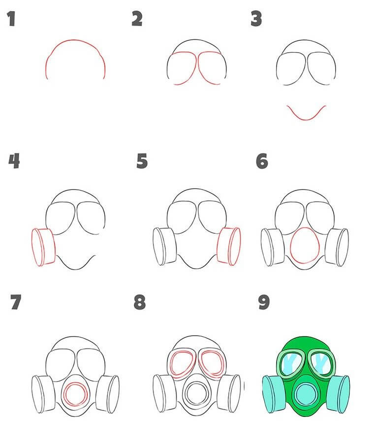 Gasmasken-Idee (4) zeichnen ideen