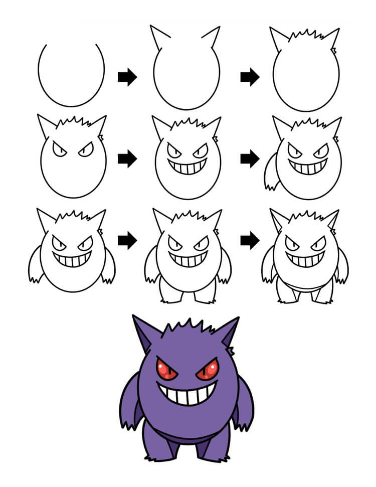 Gengar-Idee (5) zeichnen ideen