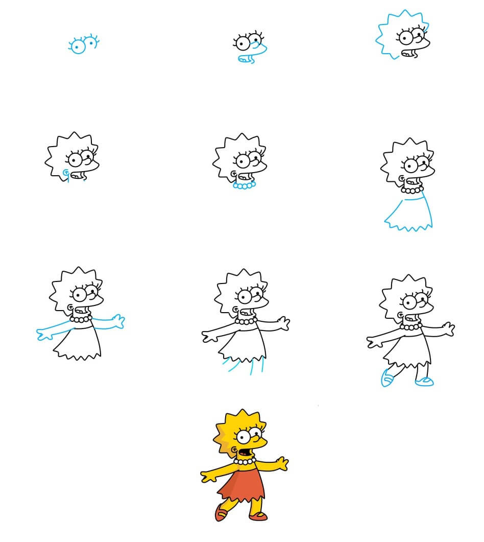 Idee Lisa Simpson (11) zeichnen ideen