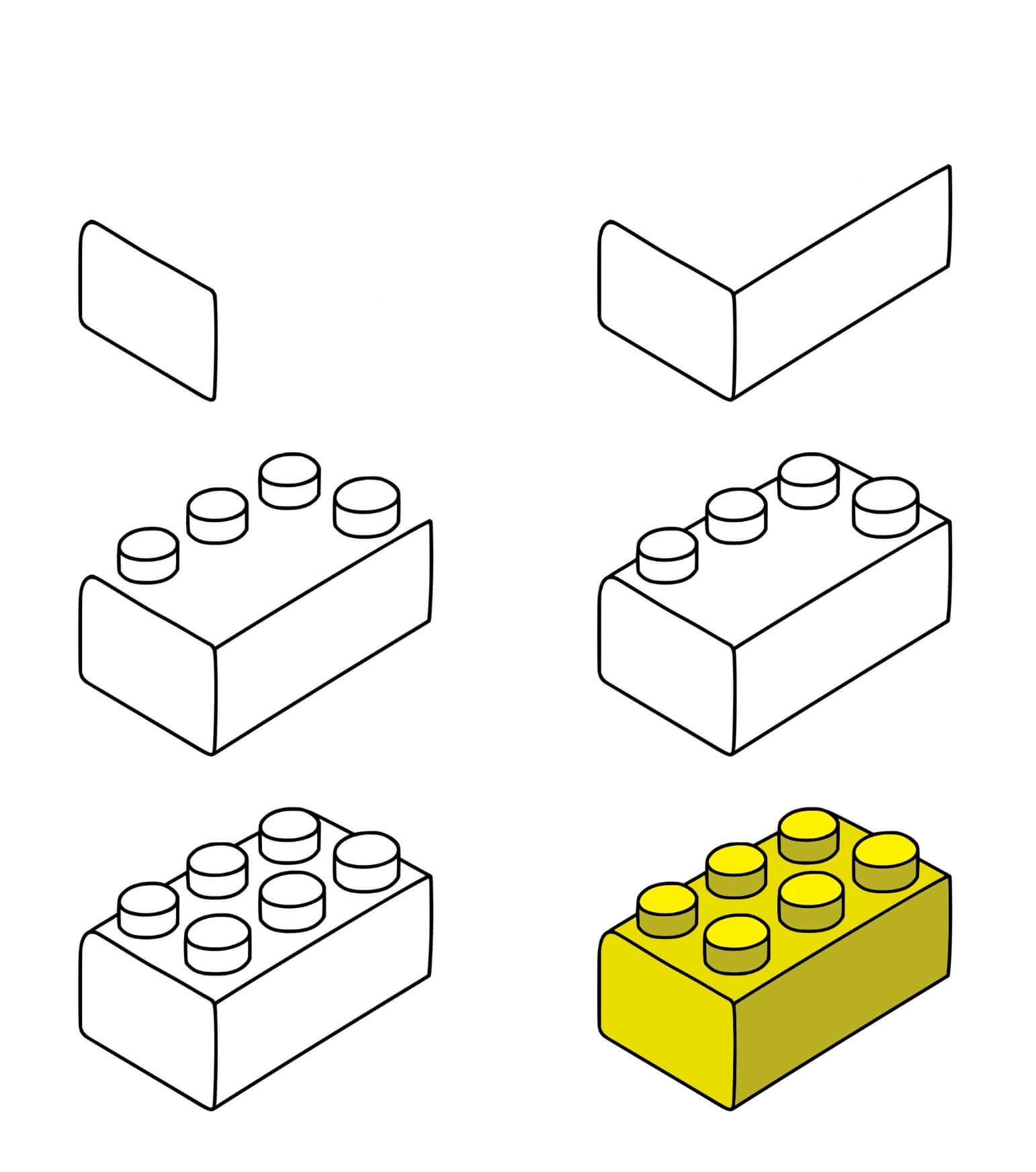 Legosteine ​​(3) zeichnen ideen