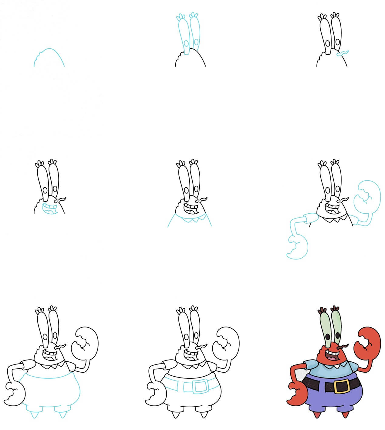 Mr. Krabs Idee (10) zeichnen ideen