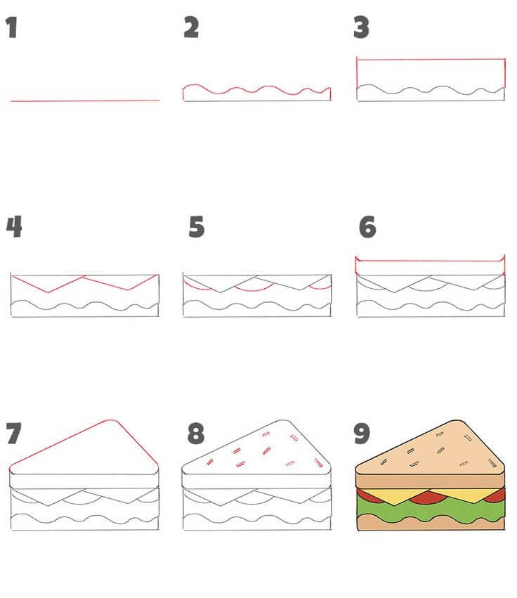 Sandwich-Idee (4) zeichnen ideen