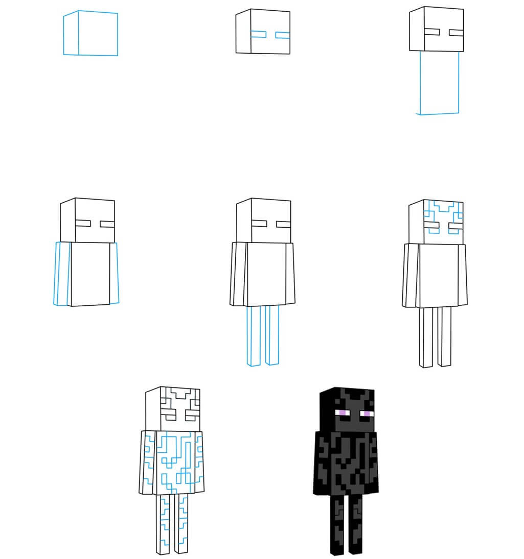 Enderman-Idee (12) zeichnen ideen