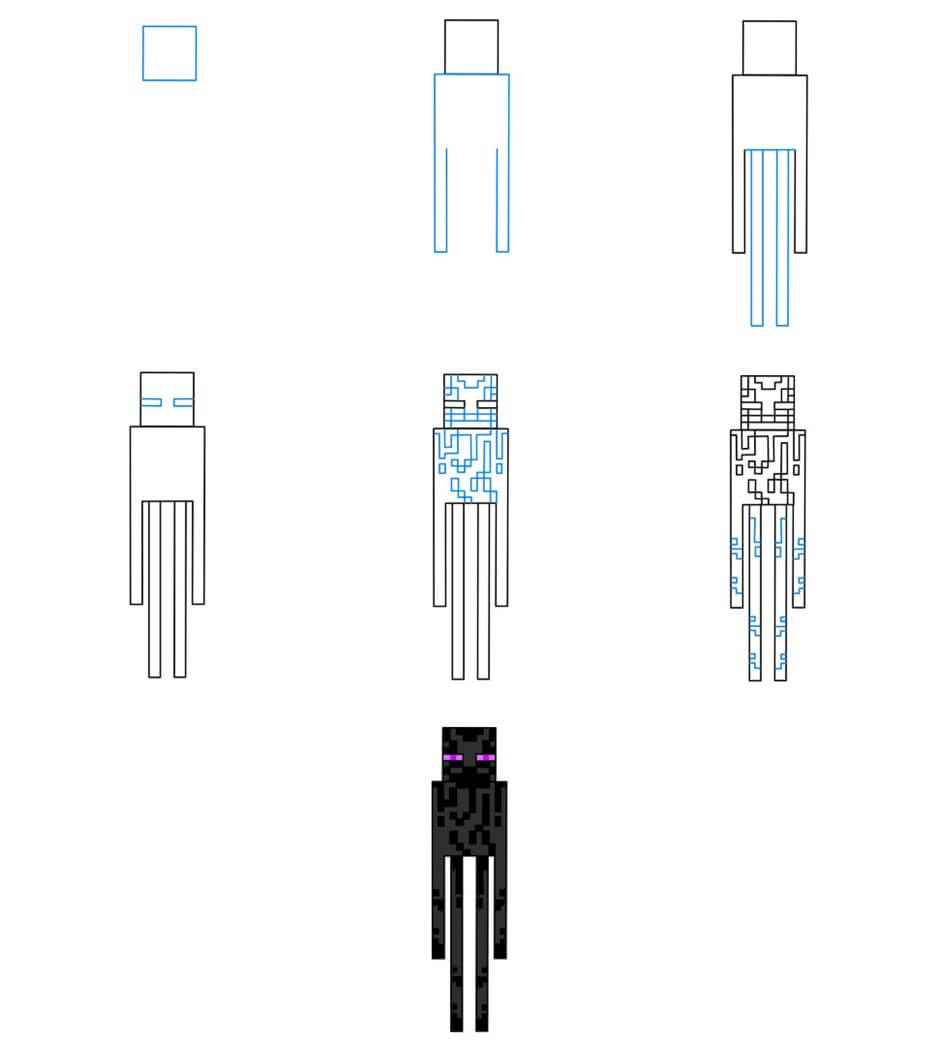 Enderman-Idee (3) zeichnen ideen